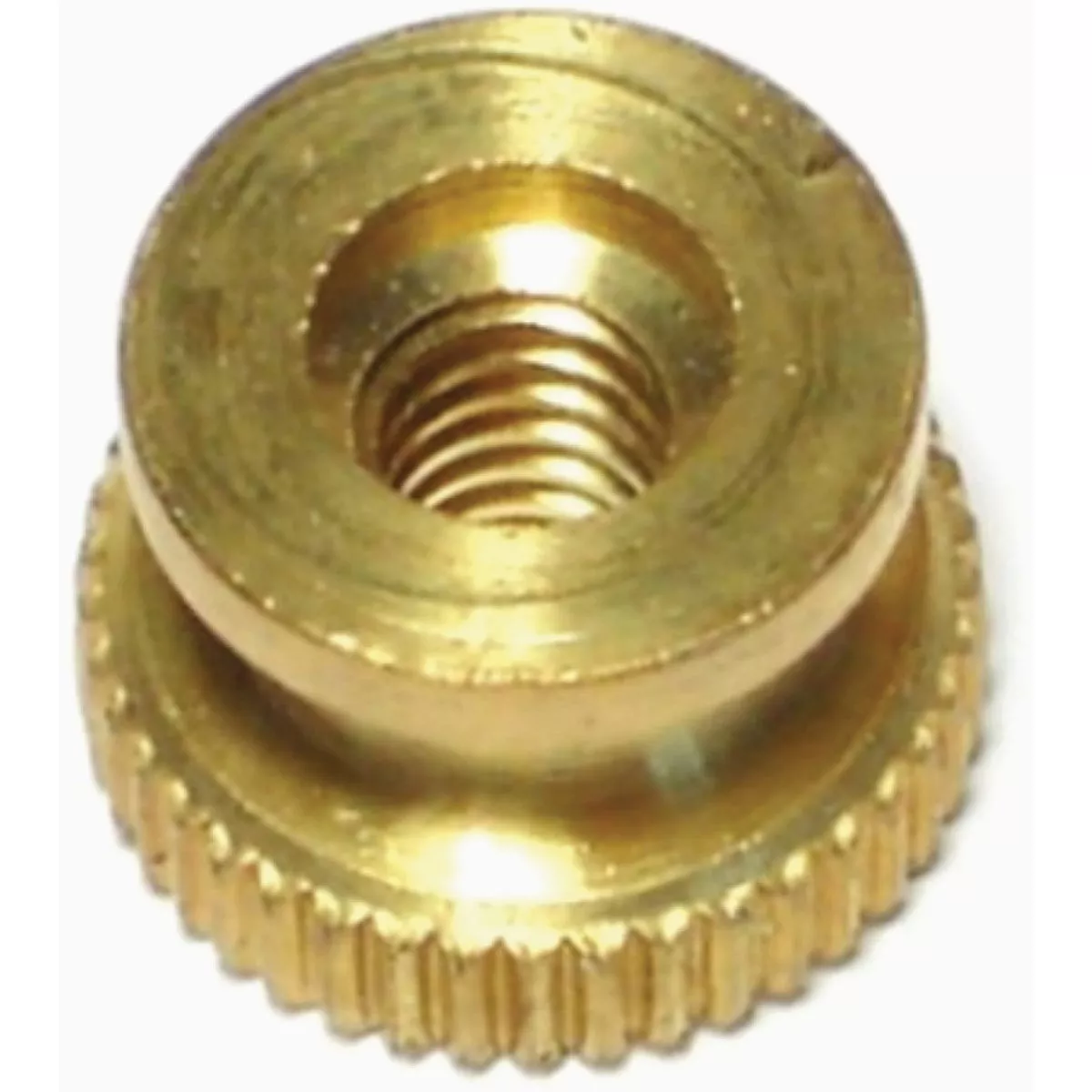Midwest Fastener #8-32 Brass Coarse Thread Knurled Nuts (15 Ct.) | True ...