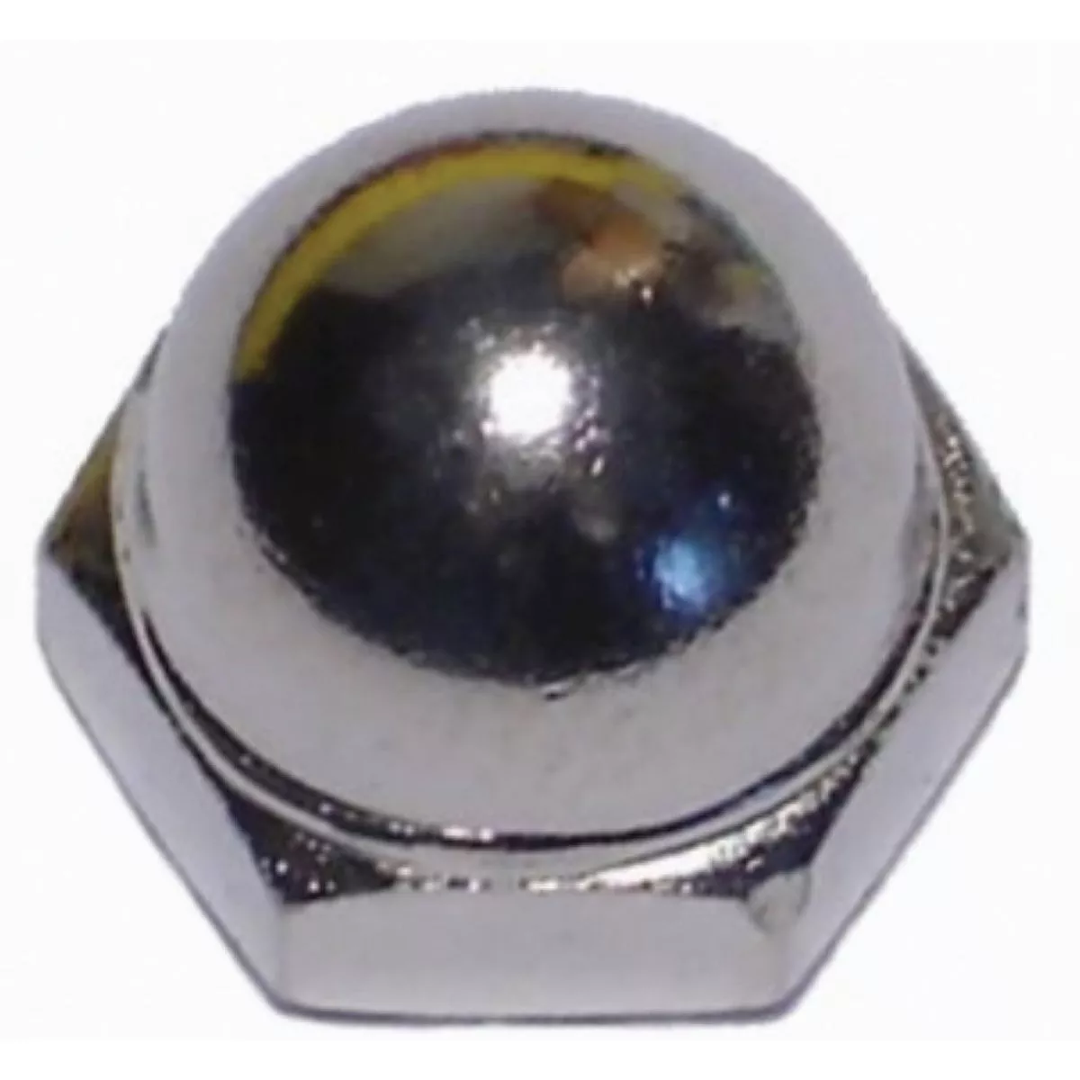 Midwest Fastener #10-32 Nickel Plated Brass Fine Thread Acorn Cap Nuts (14 Ct.)