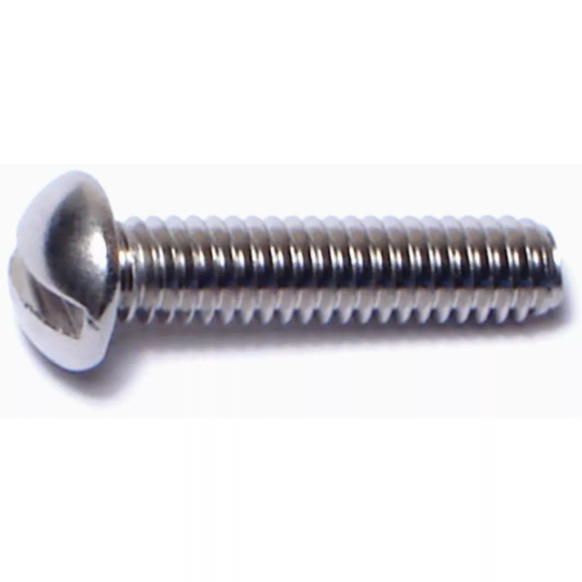 Midwest Fastener #8-32 x 3/4 In. 18-8 Stainless Steel Coarse Thread Slotted Round Head Machine Screws (24 Ct.)