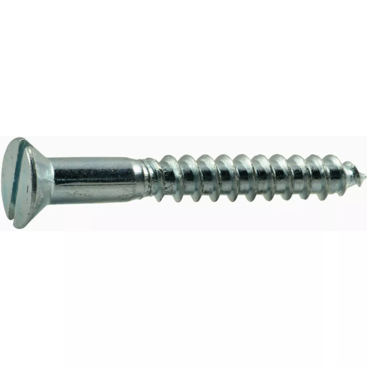 Midwest Fastener #10 x 1-1/2 In. Zinc Plated Steel Slotted Flat Head Wood Screws (45 Ct.)- - photo 2