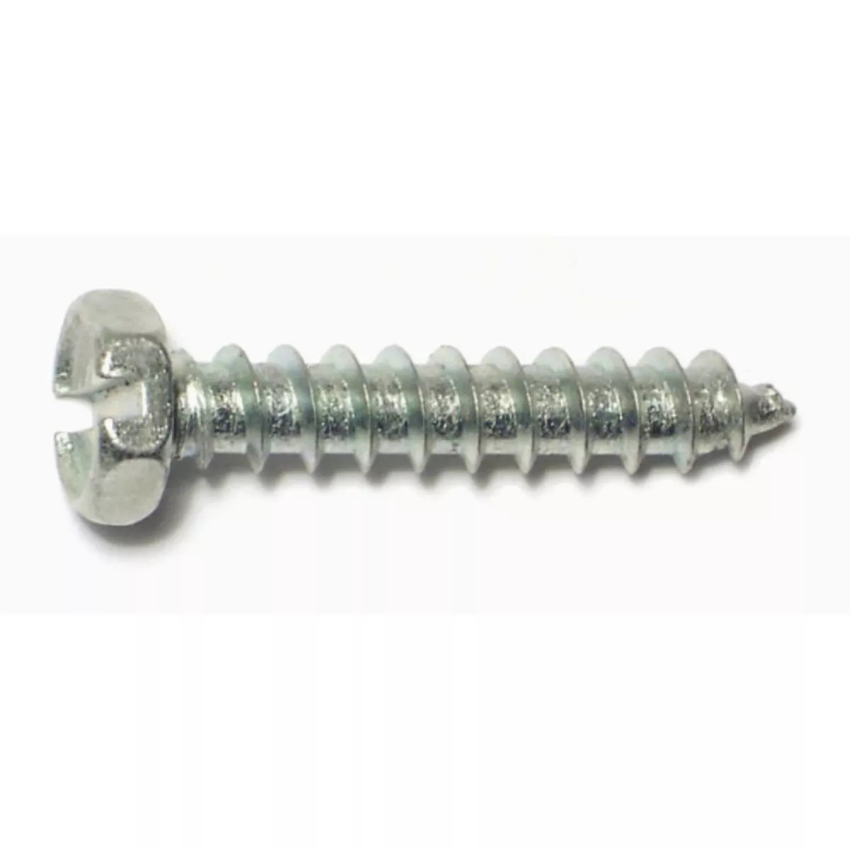Midwest Fastener #10 x 1 In. Zinc Plated Steel Slotted Hex Washer Head Sheet Metal Screws (30 Ct.)