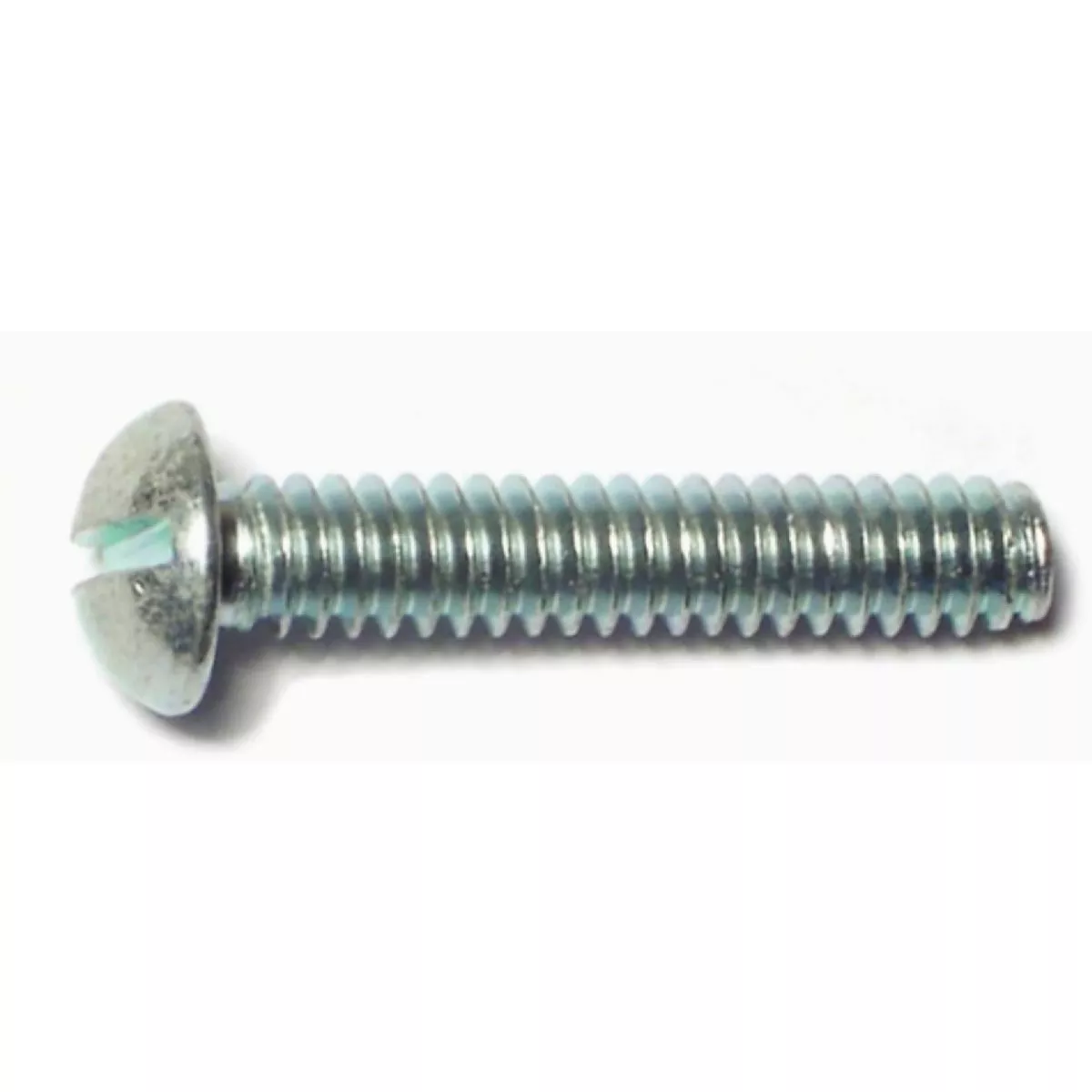 Midwest Fastener #10-24 x 1 In. Zinc Plated Steel Coarse Thread Slotted Round Head Machine Screws (39 Ct.)-