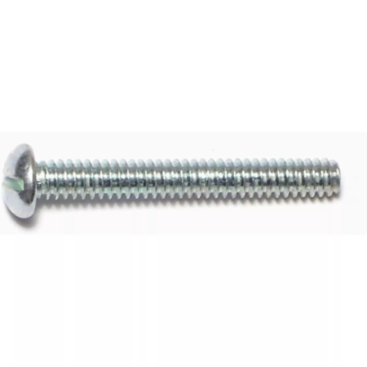 Midwest Fastener #10-24 x 1-1/2 In. Zinc Plated Steel Coarse Thread Slotted Round Head Machine Screws