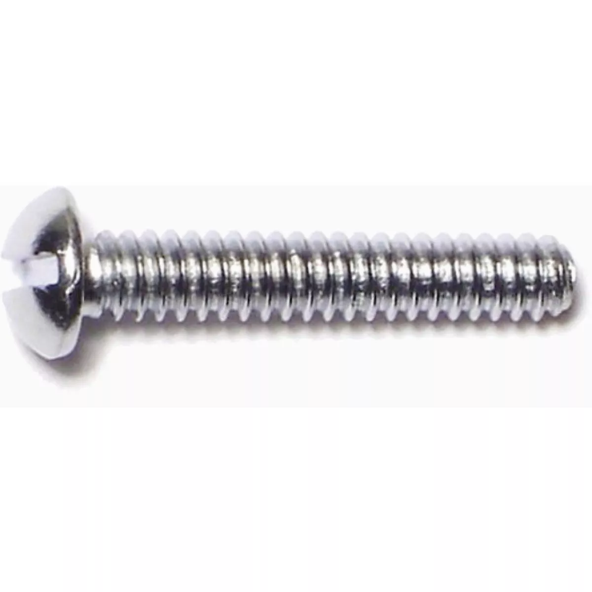 Midwest Fastener #6-32 x 3/4 In. Steel Coarse Thread Slotted Round Head Machine Screws