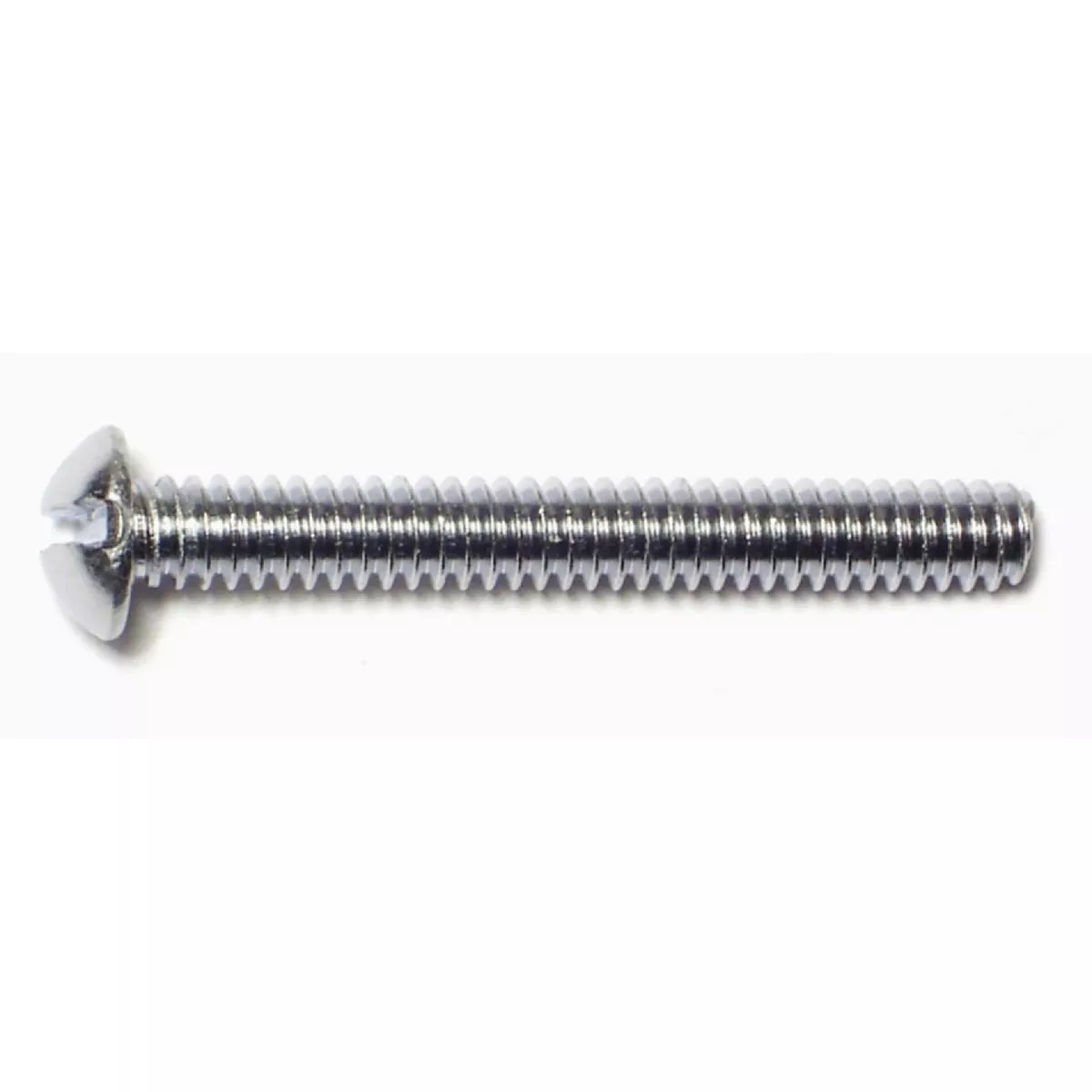 Midwest Fastener #10-24 x 1-1/2 In. Steel Coarse Thread Slotted Round Head Machine Screws (30 Ct.)-