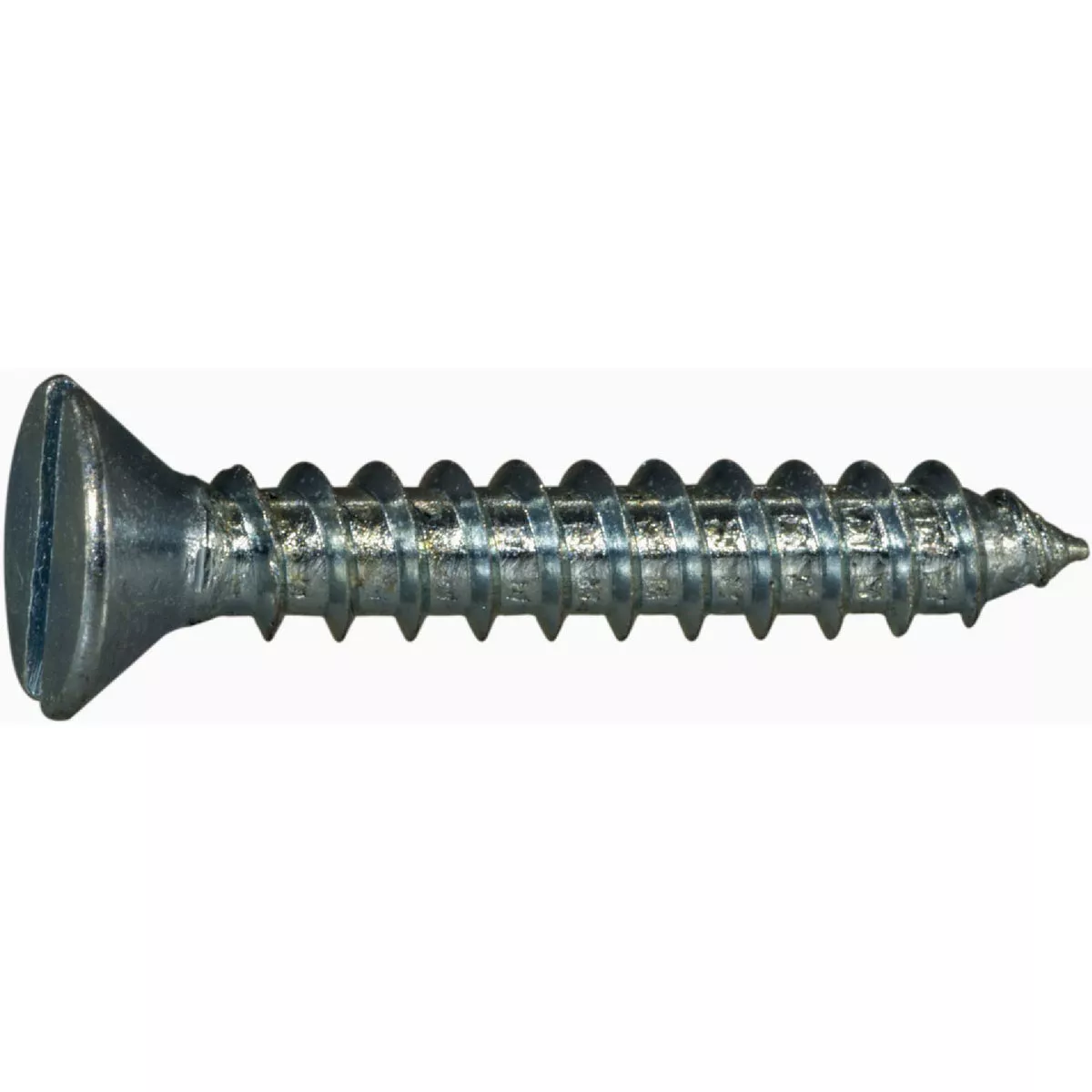 Midwest Fastener #8 x 1 In. Zinc Plated Steel Slotted Flat Head Sheet Metal Screws (48 Ct.)