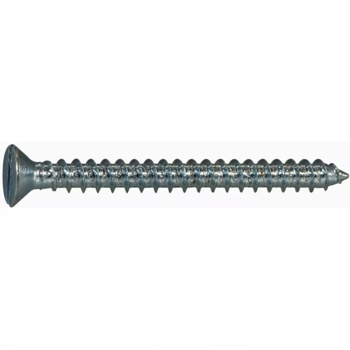 Midwest Fastener #10 x 2 In. Zinc Plated Steel Slotted Flat Head Sheet Metal Screws (24 Ct.)