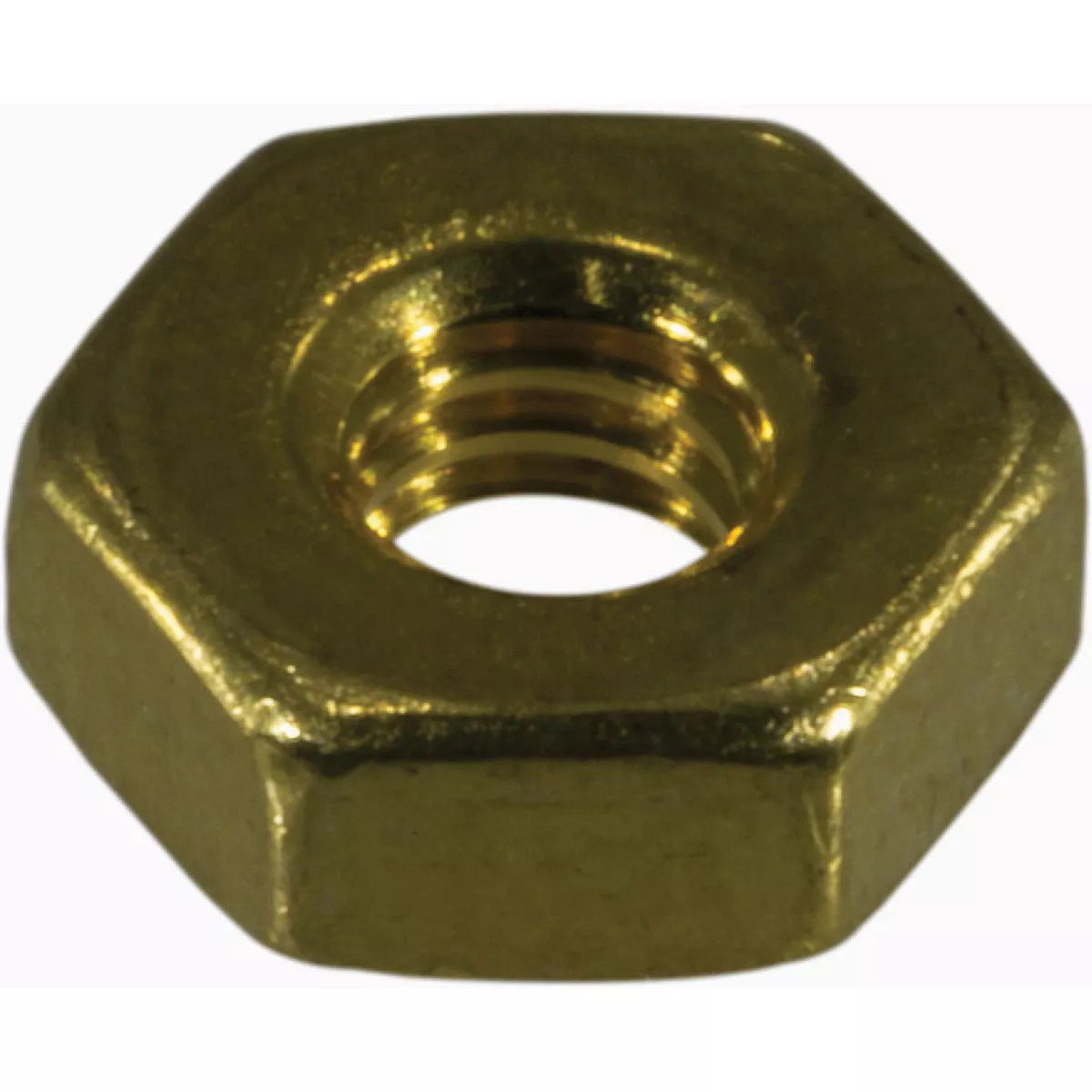 Midwest Fastener #8-32 Brass Coarse Thread Hex Machine Screw Nuts (48 Ct.)