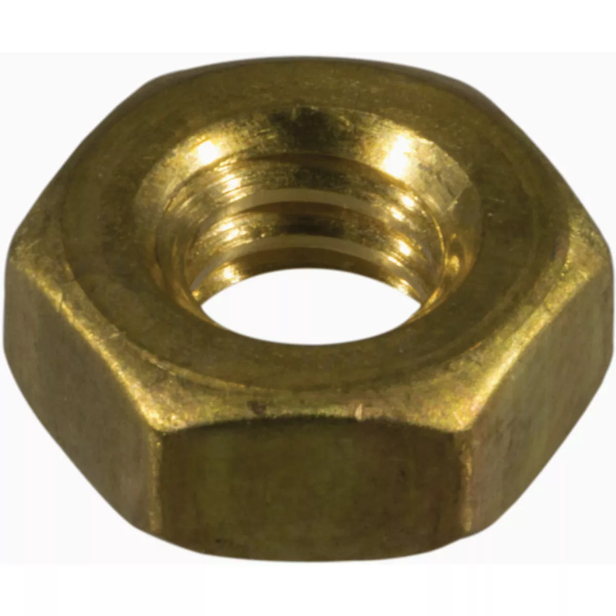 Midwest Fastener 1/4 In.-20 Brass Coarse Thread Hex Machine Screw Nuts (36 Ct.)-