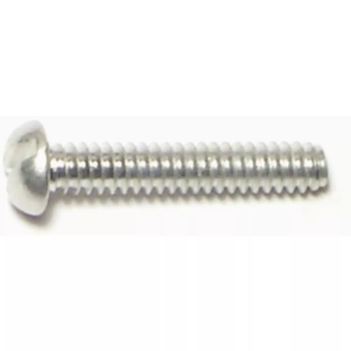 Midwest Fastener #6-32 x 3/4 In. Aluminum Coarse Thread Slotted Round Head Machine Screws