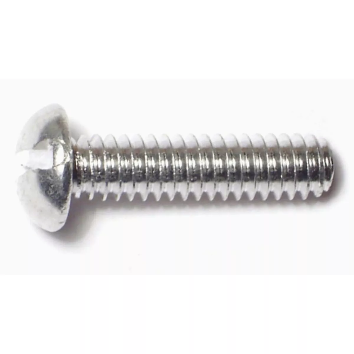 Midwest Fastener 1/4 In.-20 x 1 In. Aluminum Coarse Thread Slotted Round Head Machine Screws (18 Ct.)