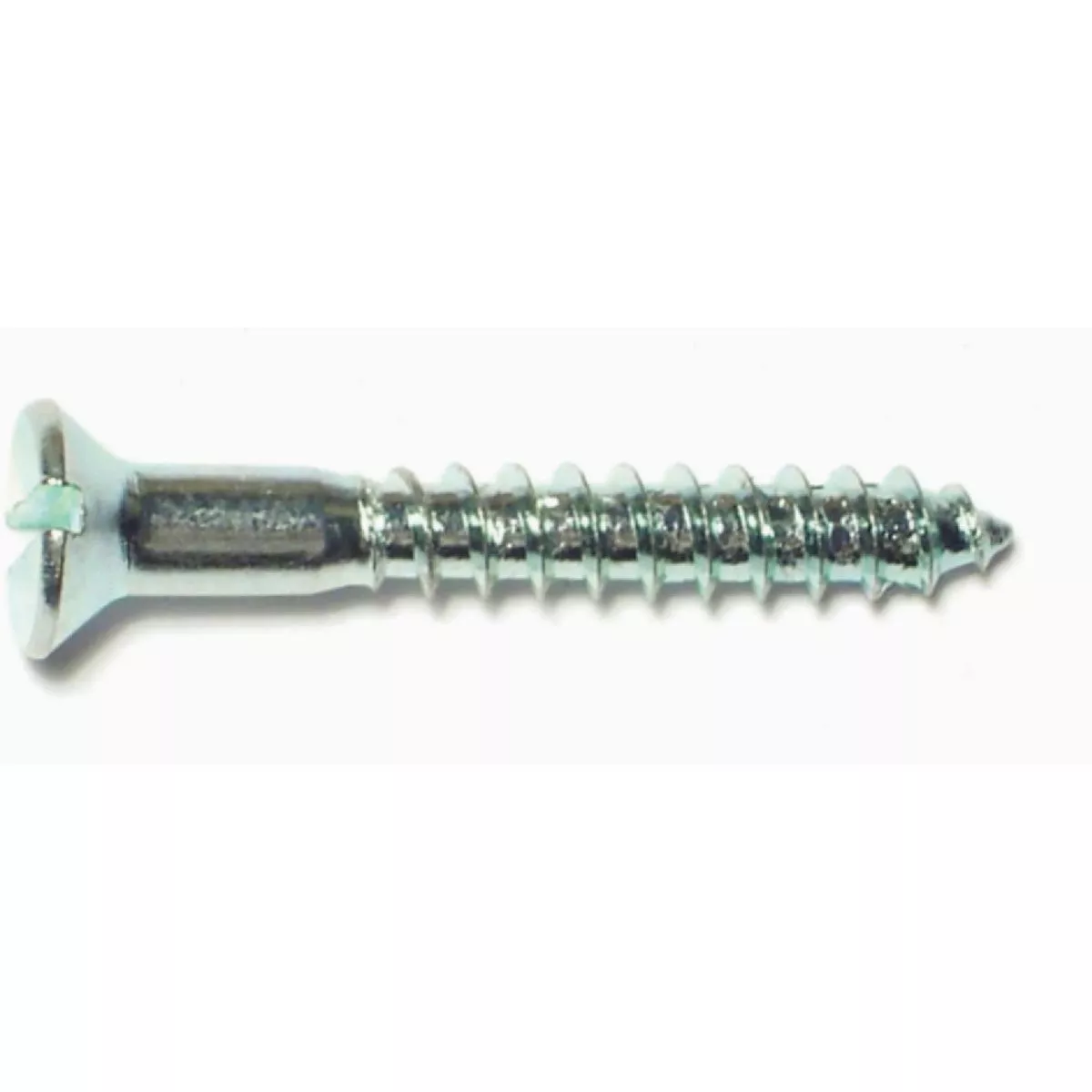 Midwest Fastener #8 x 1-1/4 In. Zinc Plated Steel Slotted Flat Head Wood Screws (56 Ct.)