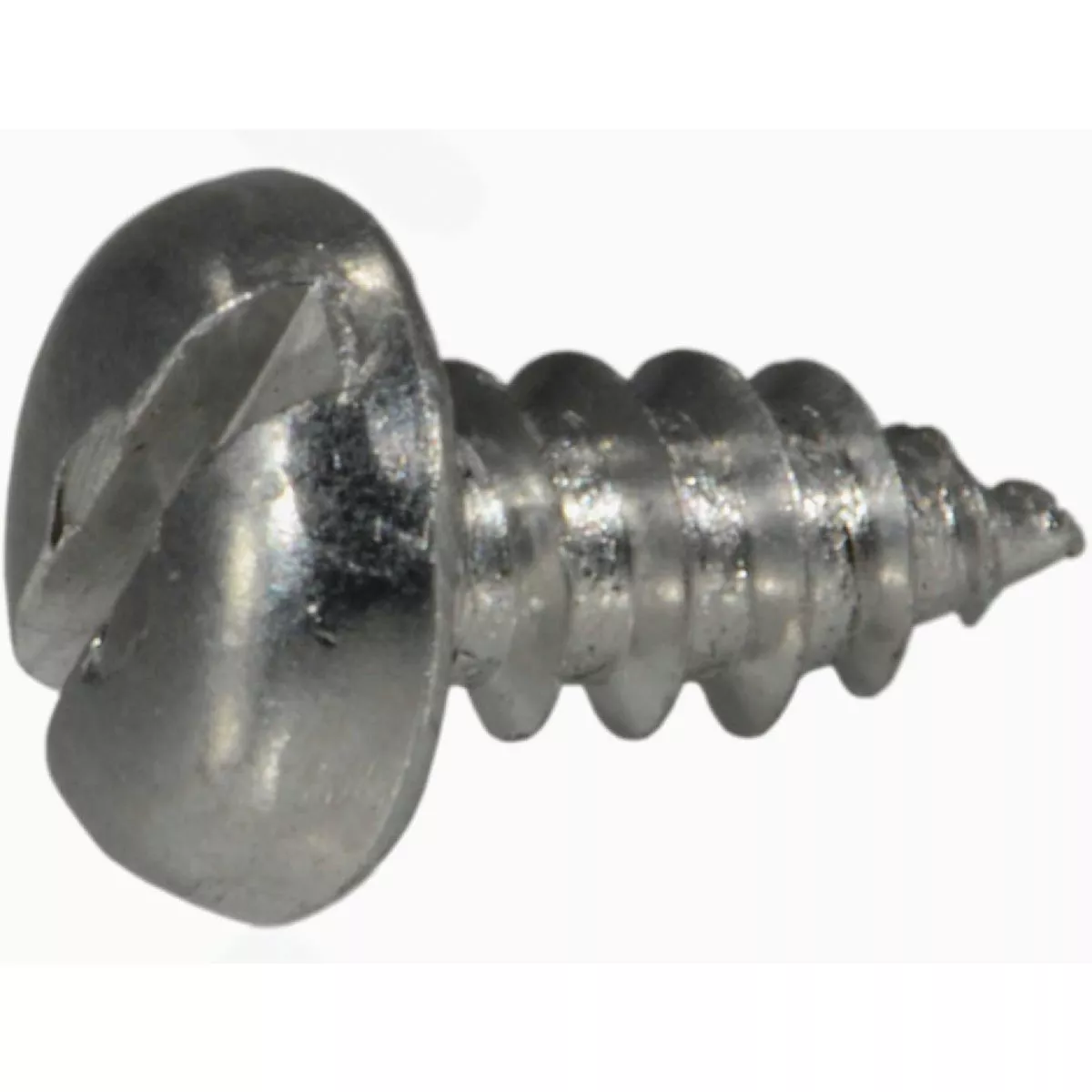 Midwest Fastener #8 x 3/8 In. Aluminum Slotted Pan Head Sheet Metal Screws (48 Ct.)