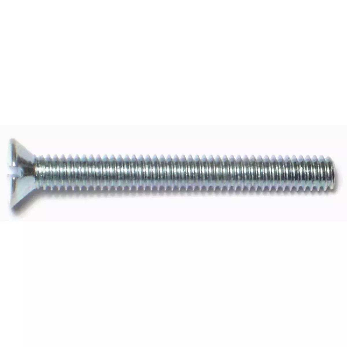Midwest Fastener #8-32 x 1-1/2 In. Zinc Plated Steel Coarse Thread Slotted Flat Head Machine Screws (33 Ct.)-