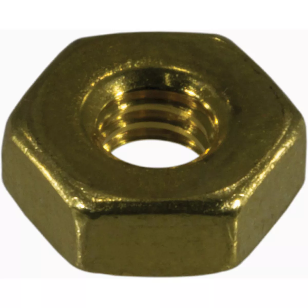 Midwest Fastener #8-32 Brass Coarse Thread Hex Machine Screw Nuts (70 Ct.)- - photo 2