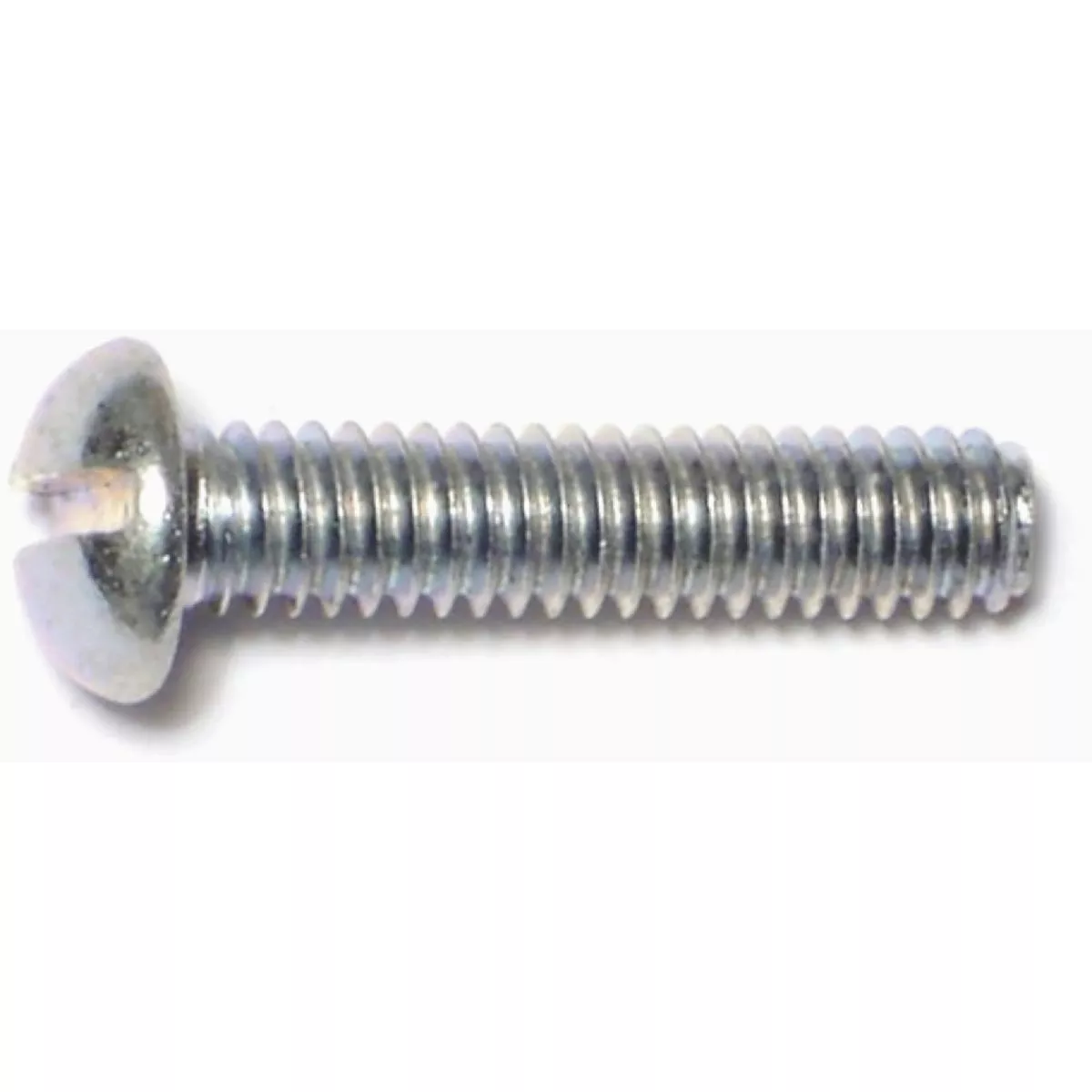 Midwest Fastener #8-32 x 3/4 In. Zinc Plated Steel Coarse Thread Slotted Round Head Machine Screws
