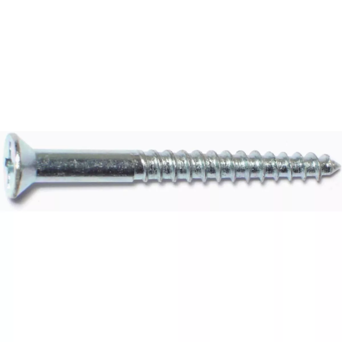 Midwest Fastener #10 x 2 In. Zinc Plated Steel Phillips Flat Head Wood Screws (30 Ct.)-