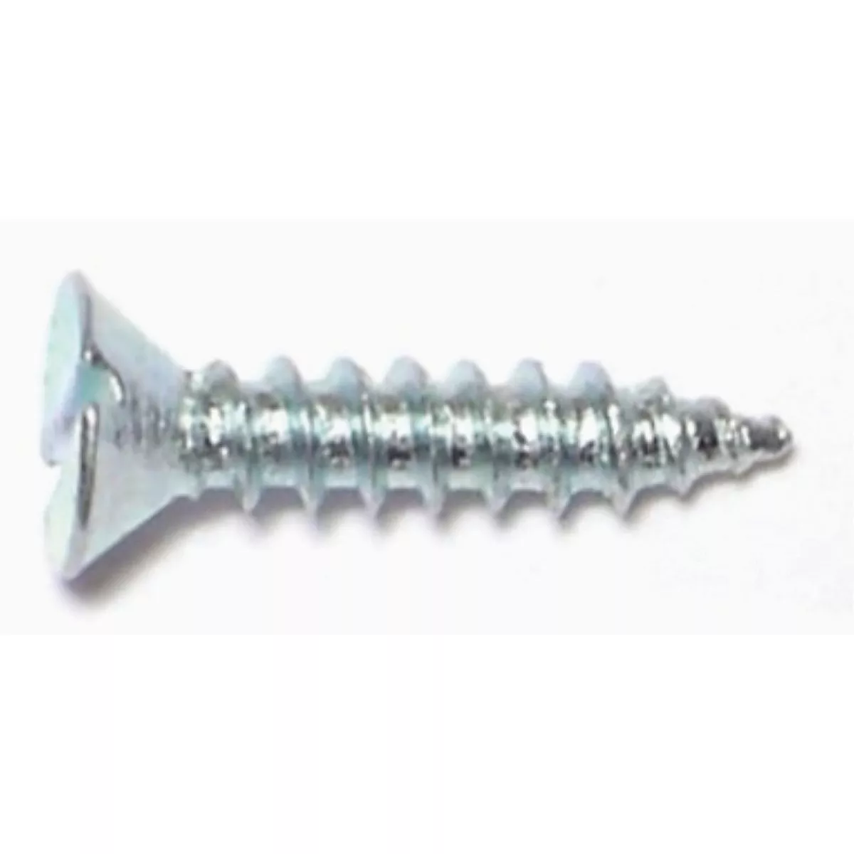 Midwest Fastener #6 x 5/8 In. Zinc Plated Steel Slotted Flat Head Wood Screws (90 Ct.)-