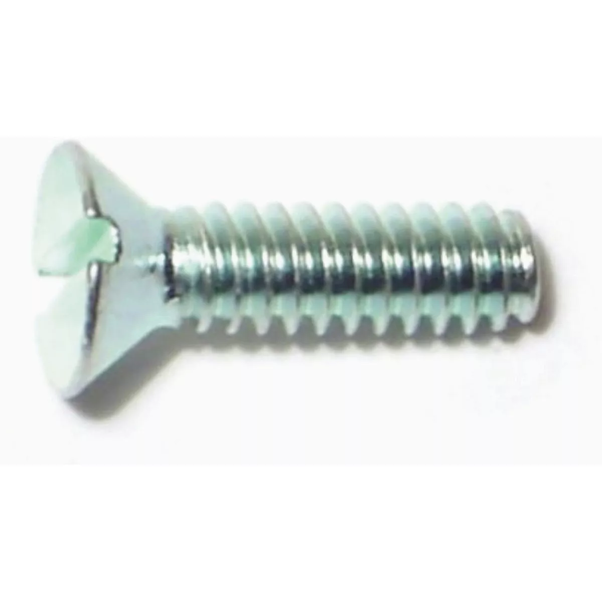 Midwest Fastener #6-32 x 1/2 In. Zinc Plated Steel Coarse Thread Slotted Flat Head Machine Screws (60 Ct.)