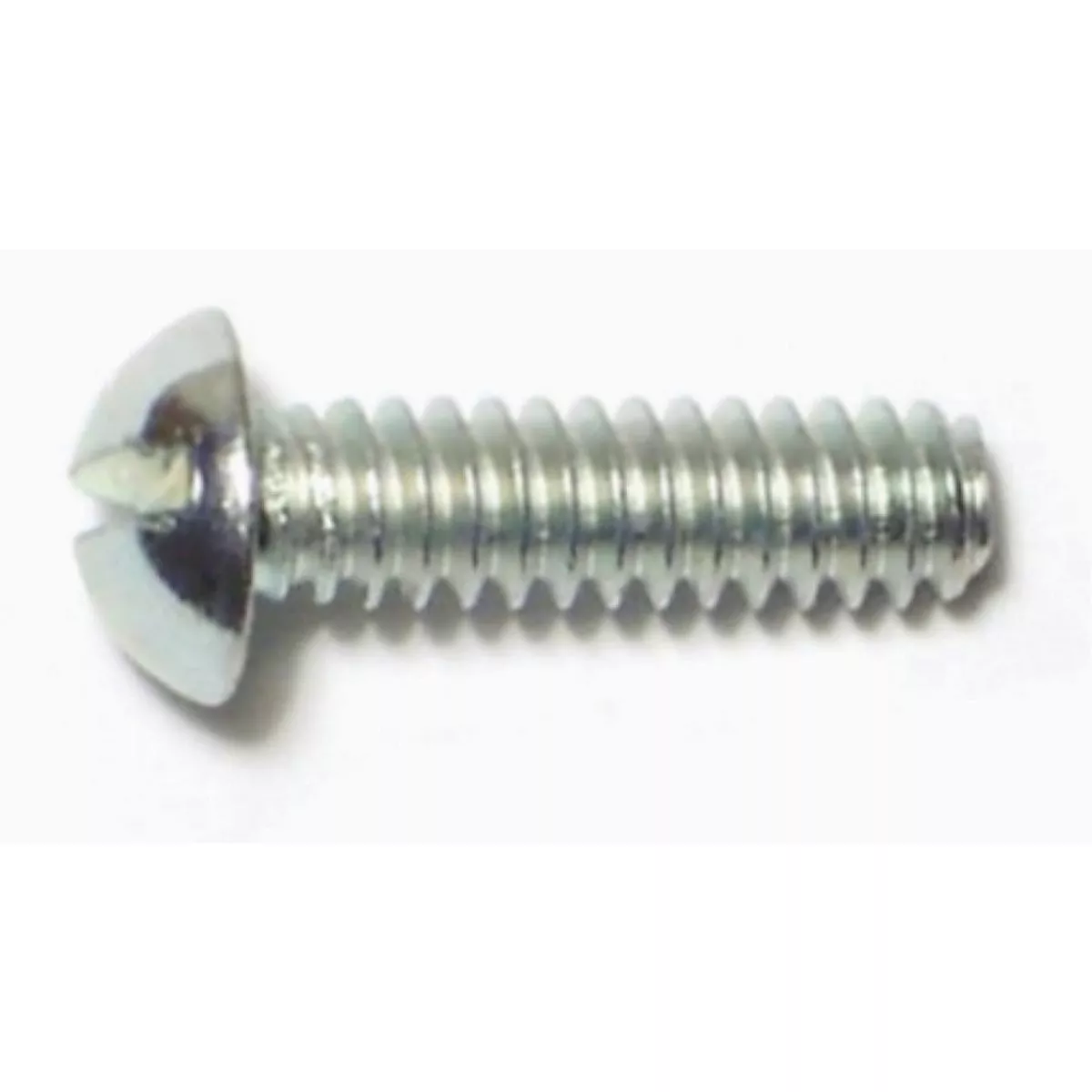 Midwest Fastener #6-32 x 1/2 In. Zinc Plated Steel Coarse Thread Slotted Round Head Machine Screws (60 Ct.)