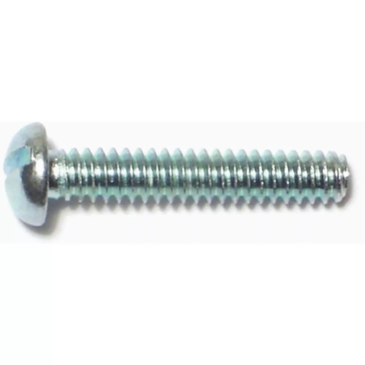 Midwest Fastener #6-32 x 3/4 In. Zinc Plated Steel Coarse Thread Slotted Round Head Machine Screws (60 Ct.)-