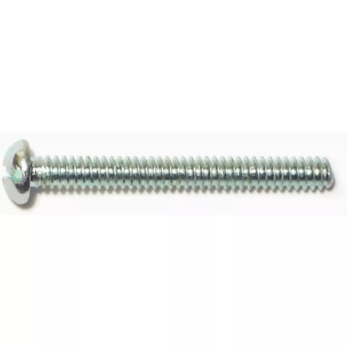 Midwest Fastener #6-32 x 1-1/4 In. Zinc Plated Steel Coarse Thread Slotted Round Head Machine Screws