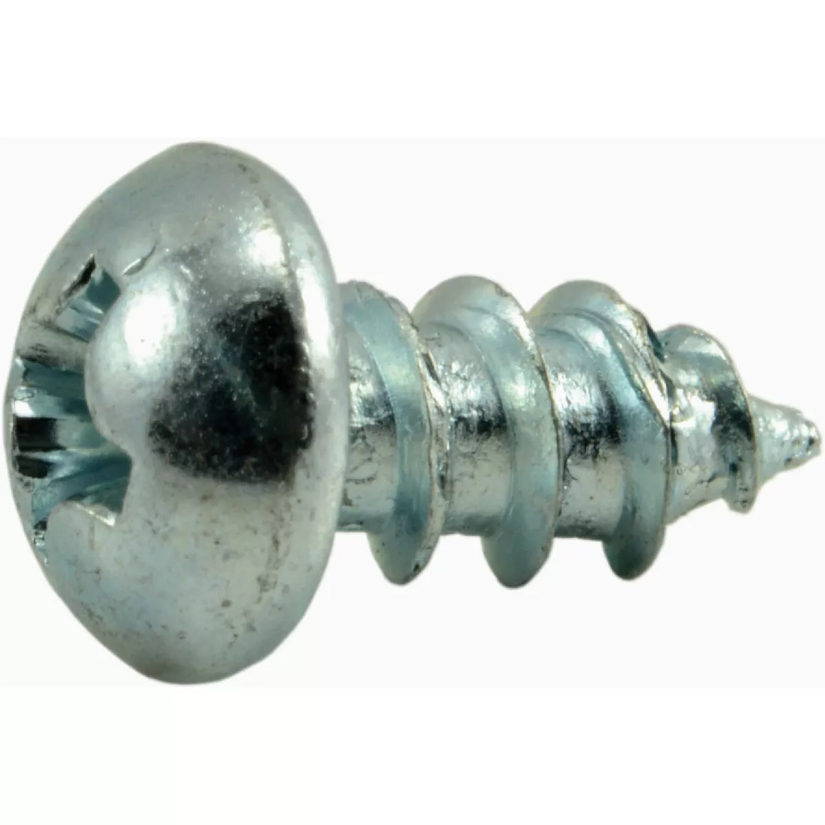 Midwest Fastener #8 x 3/8 In. Zinc Plated Steel Phillips Round Head Sheet Metal Screws (60 Ct.)