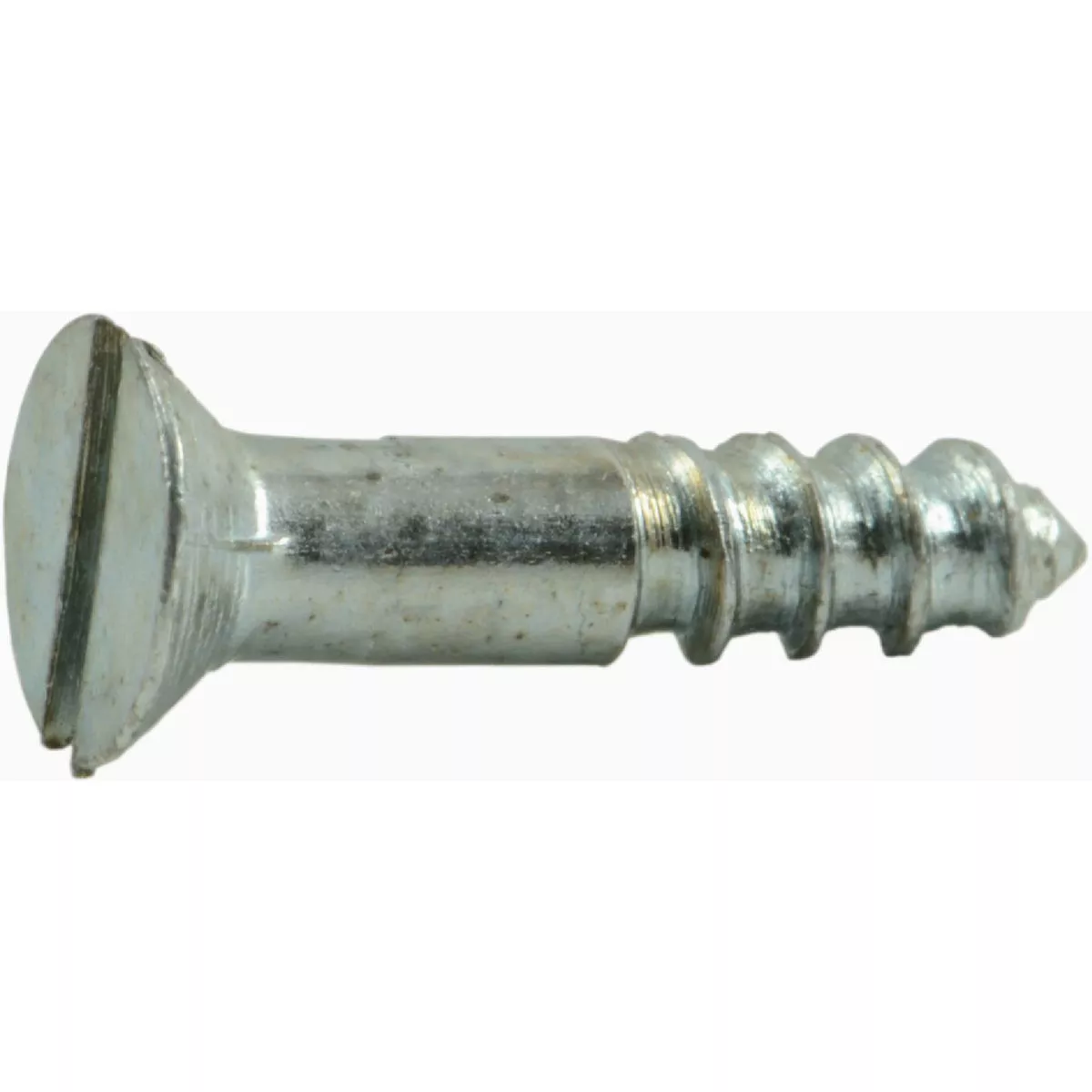 Midwest Fastener #4 x 1/2 In. Zinc Plated Steel Slotted Flat Head Wood Screws (60 Ct.)