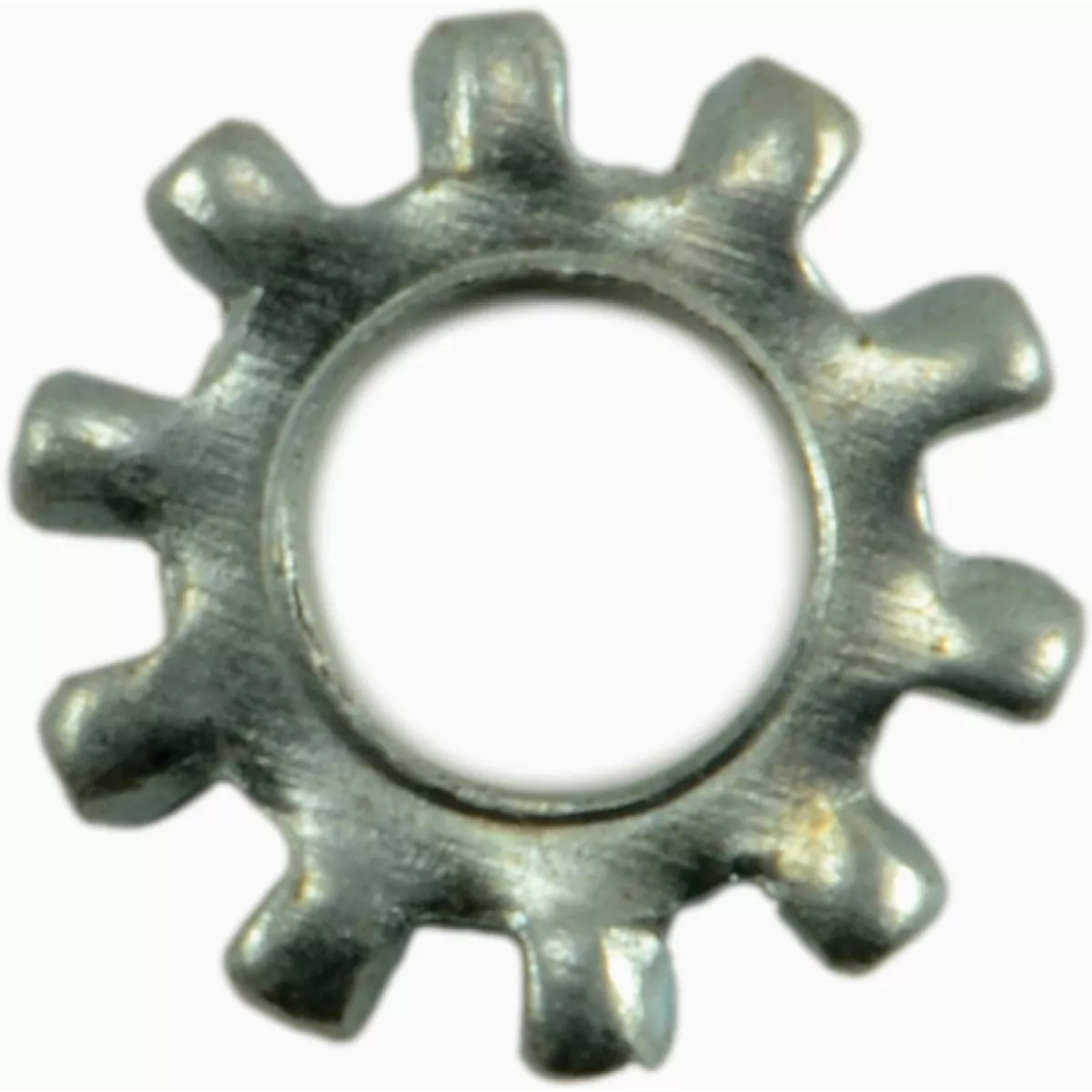 Midwest Fastener #4 x 7/64 In. x 17/64 In. Zinc Plated Grade 2 Steel External Tooth Lock Washers (90 Ct.)