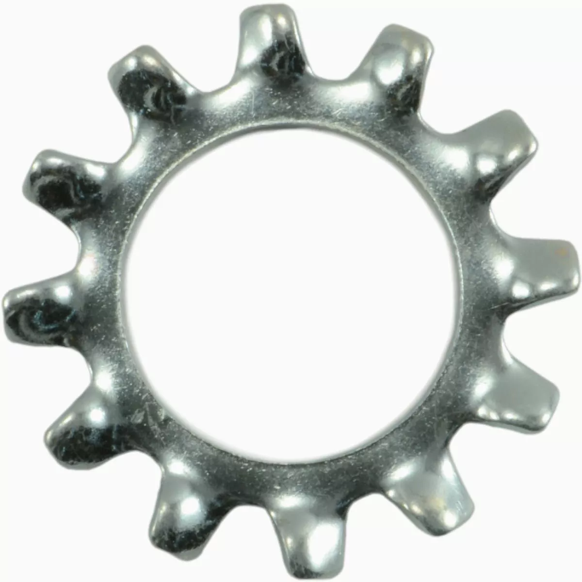 Midwest Fastener 1/2 In. x 57/64 In. Zinc Plated Grade 2 Steel External Tooth Lock Washers (40 Ct.)-