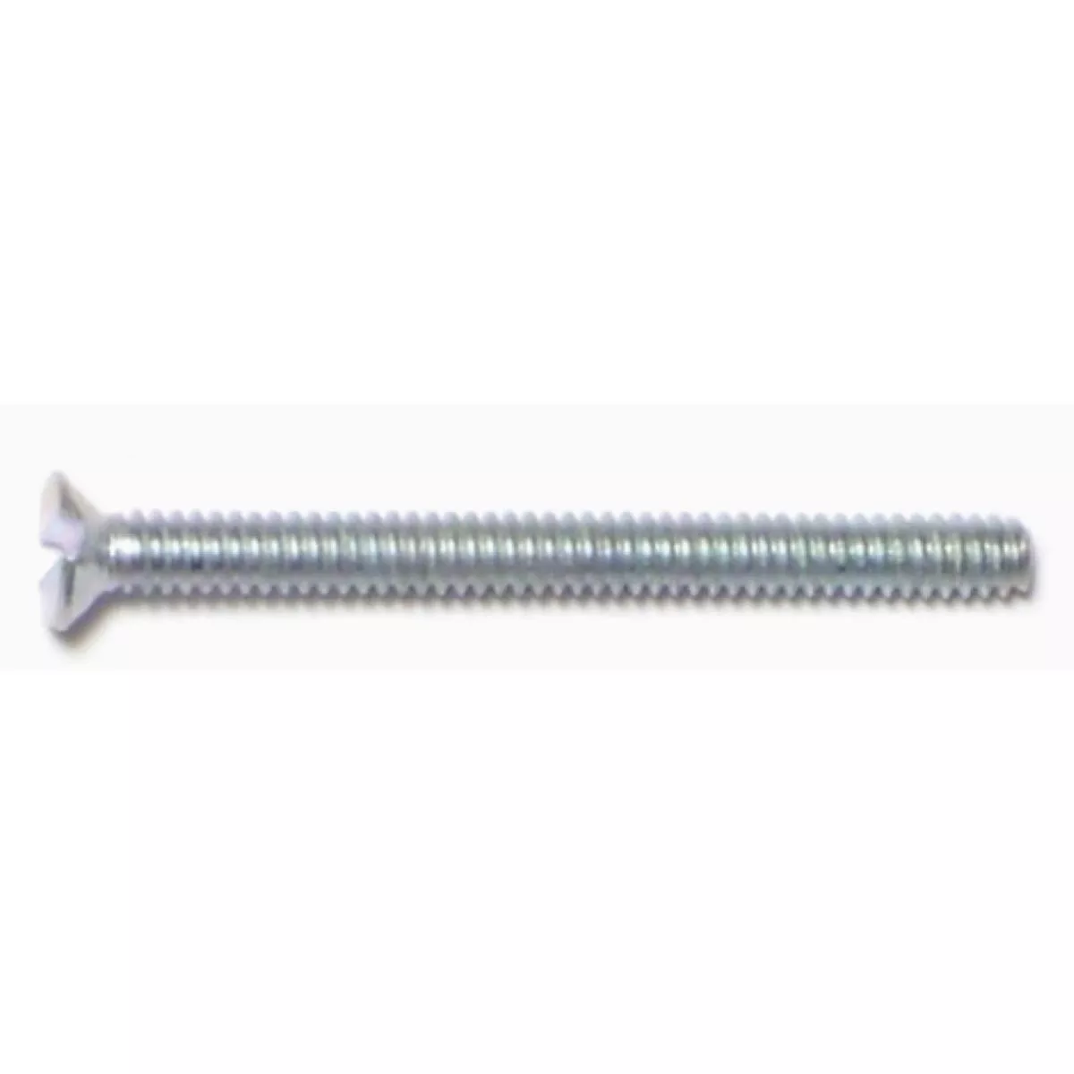 Midwest Fastener #4-40 x 1-1/4 In. Zinc Plated Steel Coarse Thread Slotted Flat Head Machine Screws (60 Ct.)-