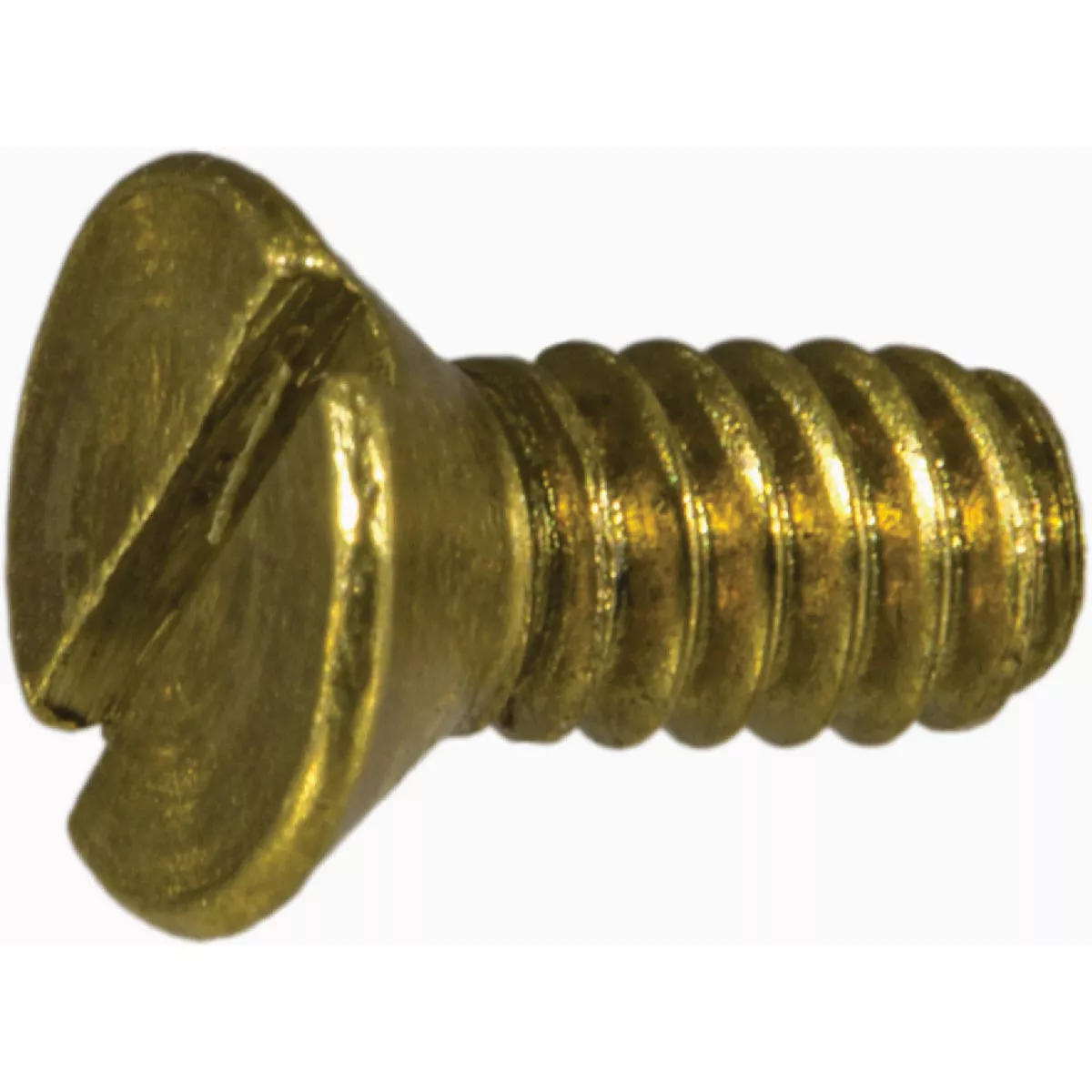 Midwest Fastener #4-40 x 1/4 In. Brass Coarse Thread Slotted Flat Head Machine Screws (60 Ct.)