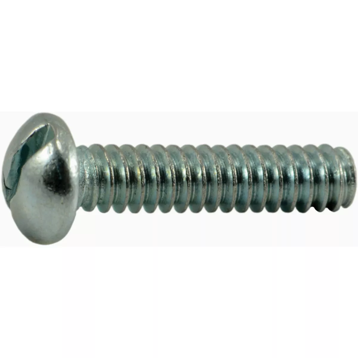 Midwest Fastener #4-40 x 1/2 In. Zinc Plated Steel Coarse Thread Slotted Round Head Machine Screws (65 Ct.)