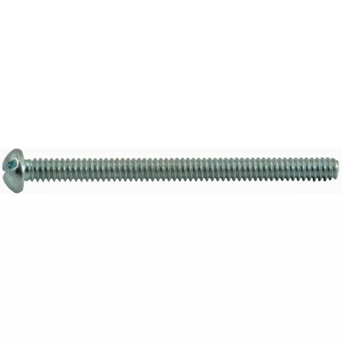 Midwest Fastener #4-40 x 1-1/2 In. Zinc Plated Steel Coarse Thread Slotted Round Head Machine Screws