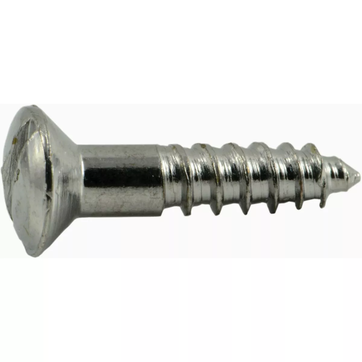 Midwest Fastener #6 x 5/8 In. Steel Slotted Oval Head Wood Screws (60 Ct.)