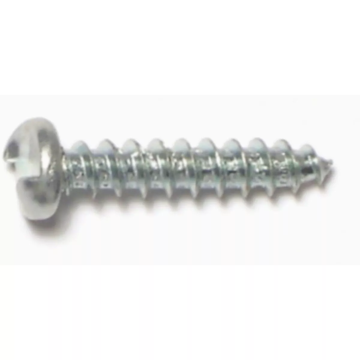 Midwest Fastener #10 x 1 In. Zinc Plated Steel One-Way Slotted Pan Head Sheet Metal Screws