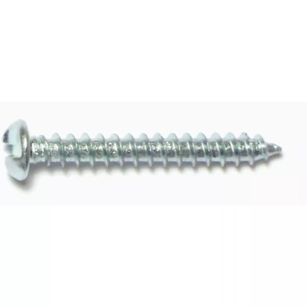 Midwest Fastener #10 x 1-1/2 In. Zinc Plated Steel One-Way Slotted Pan Head Sheet Metal Screws (15 Ct.)-