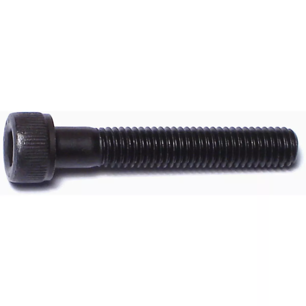 Midwest Fastener 5mm-0.8 x 30mm Black Oxide Class 12.9 Steel Coarse Thread Knurled Head Hex Socket Cap Screws (8 Ct.)-