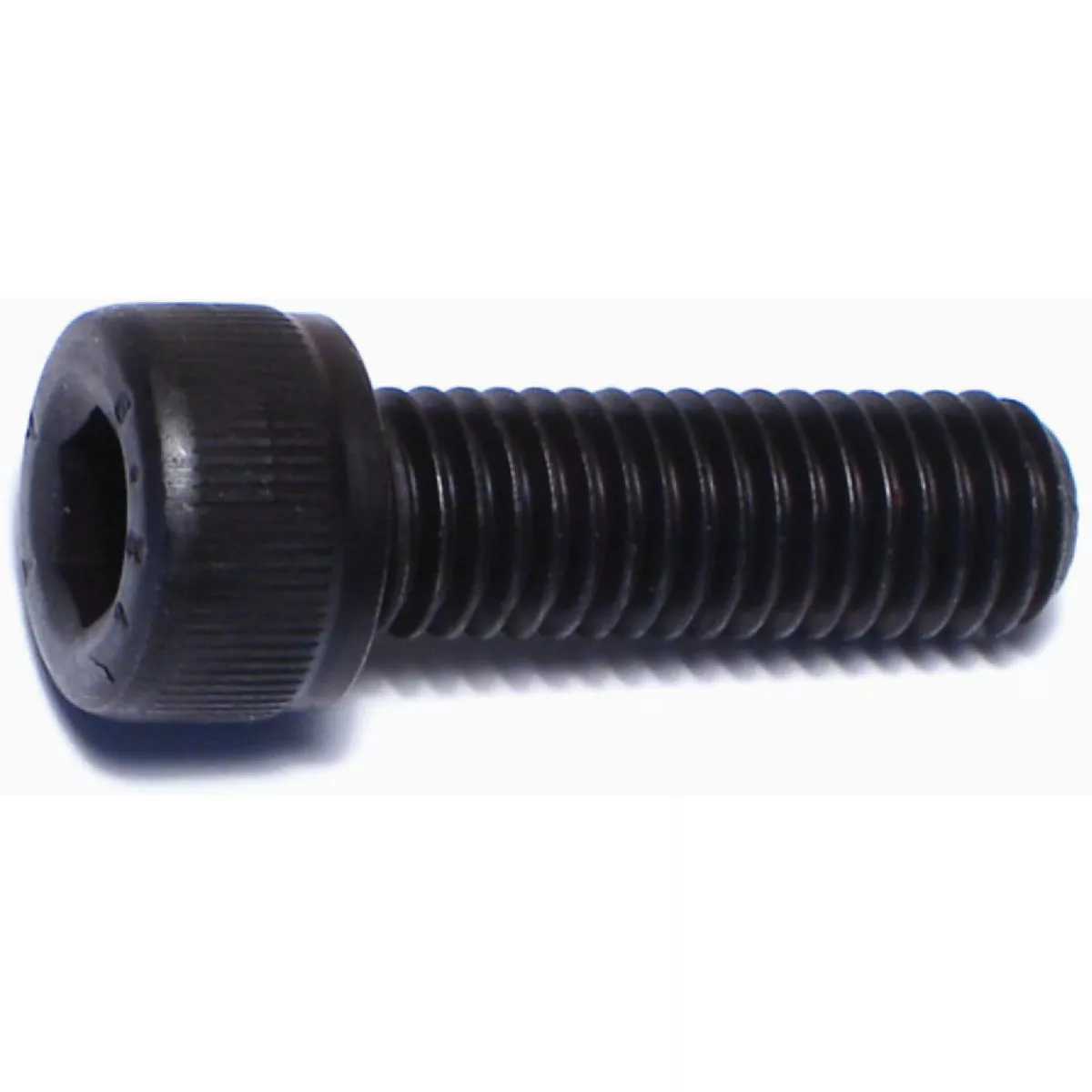 Midwest Fastener 8mm-1.25 x 25mm Black Oxide Class 12.9 Steel Coarse Thread Knurled Head Hex Socket Cap Screws (5 Ct.)-