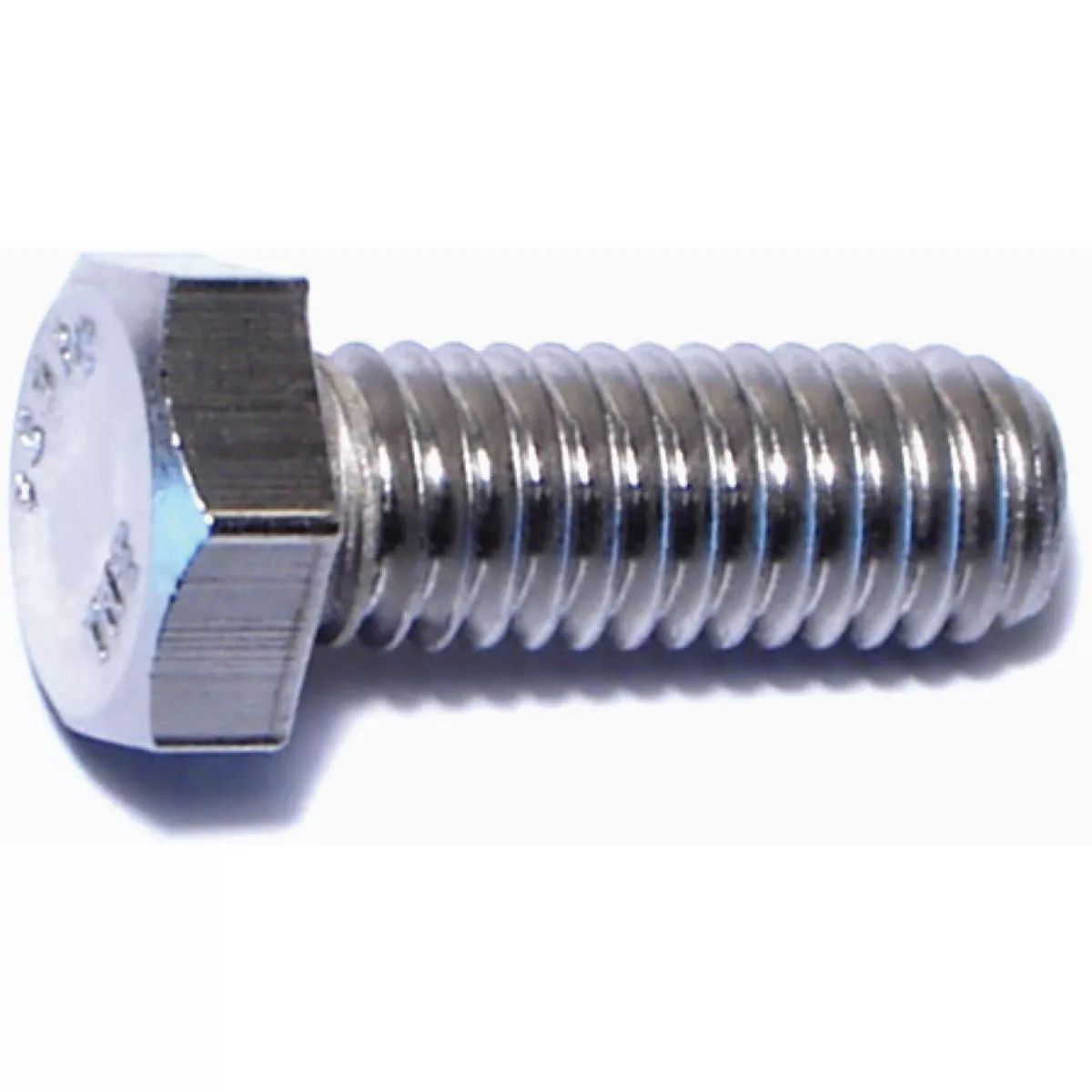 Midwest Fastener 3/8 In.-16 x 1 In. 18-8 Stainless Steel Coarse Thread Hex Cap Screws (8 Ct.)