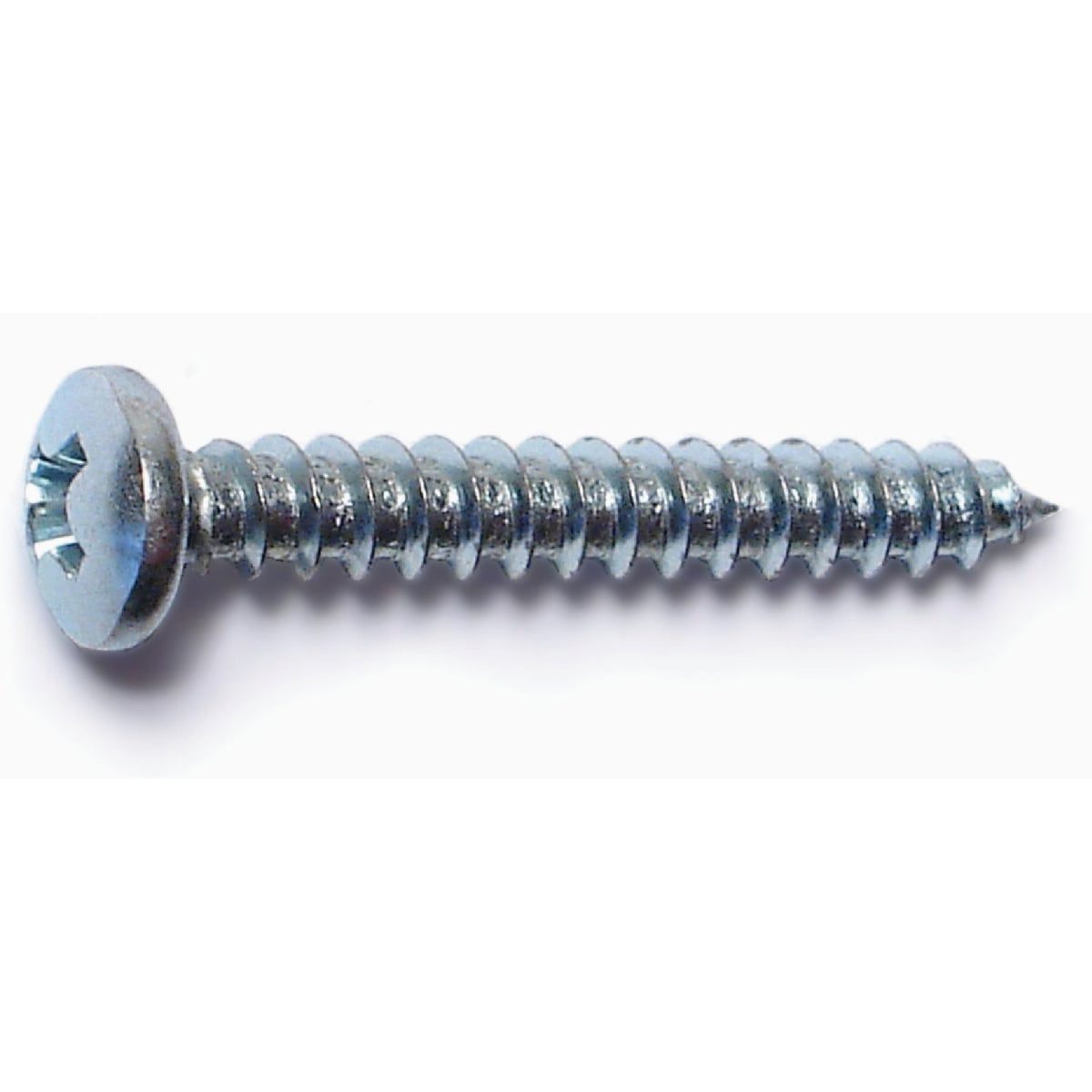 Midwest Fastener #6 x 1 In. Zinc Plated Steel Phillips Pan Head