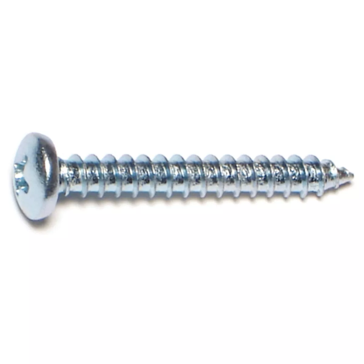 Midwest Fastener #8 x 1-1/4 In. Zinc Plated Steel Phillips Pan Head Sheet Metal Screws