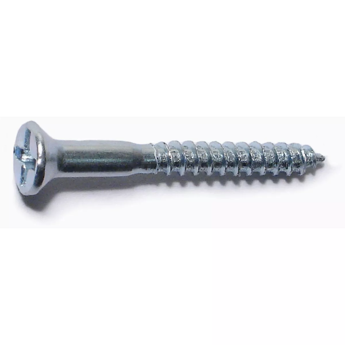 Midwest Fastener #6 x 1-1/4 In. Zinc Plated Steel Phillips Flat Head Wood Screws (60 Ct.)