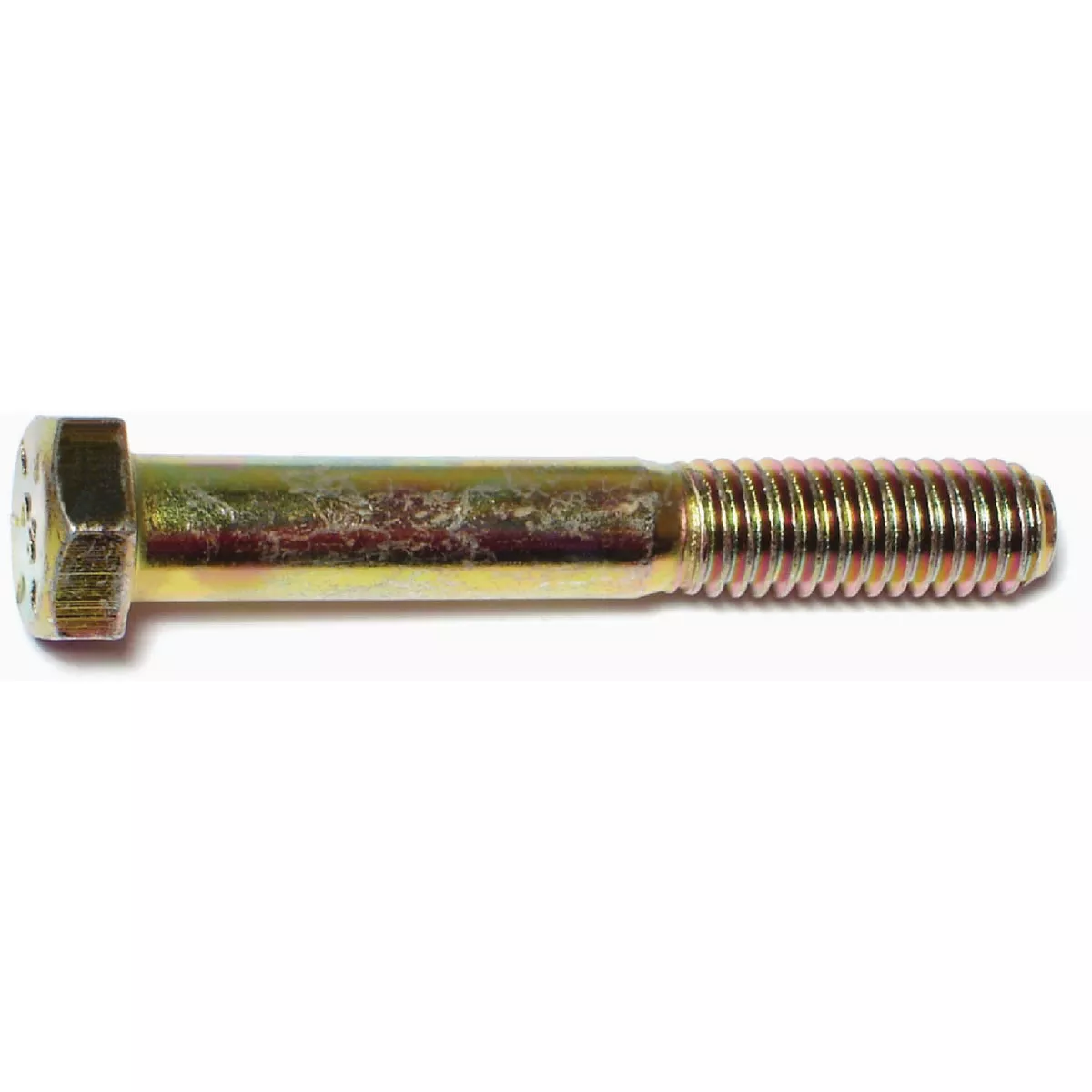Midwest Fastener 3/8 In.-16 x 2-1/2 In. Zinc Plated Grade 8 Steel Coarse Thread Hex Cap Screws (5 Ct.)