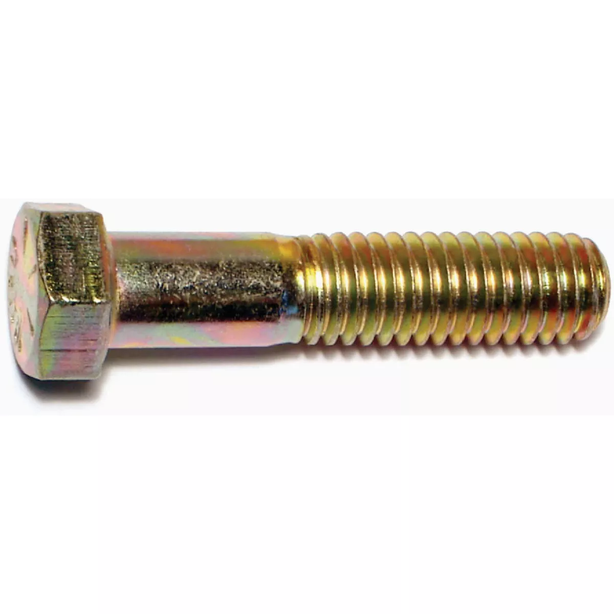 Midwest Fastener 7/16 In.-14 x 2 In. Zinc Plated Grade 8 Steel Coarse Thread Hex Cap Screws