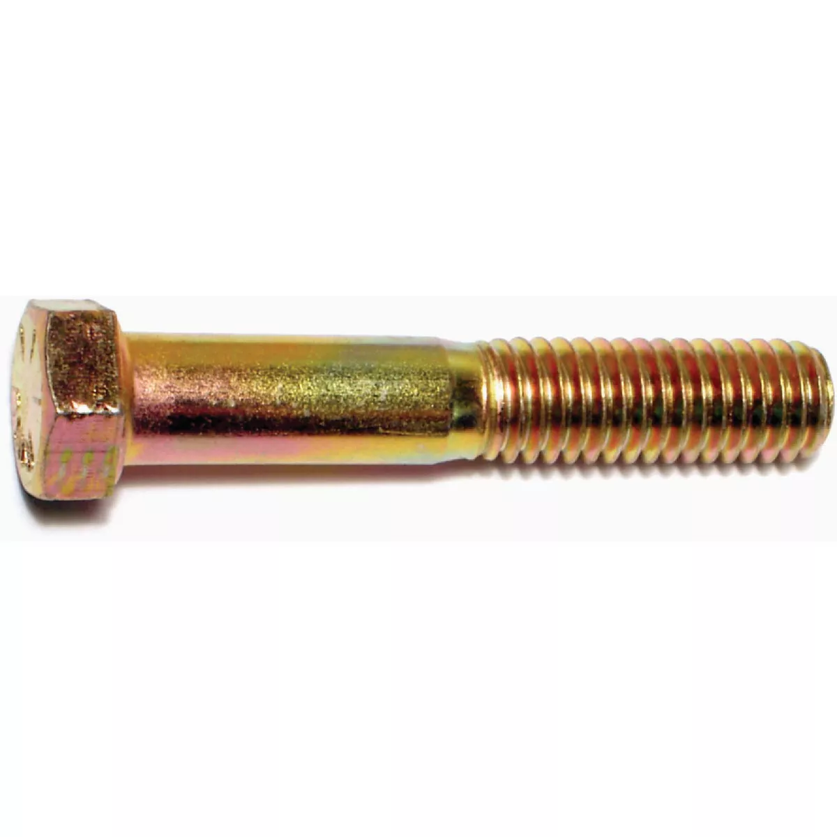Midwest Fastener 7/16 In.-14 x 2-1/2 In. Zinc Plated Grade 8 Steel Coarse Thread Hex Cap Screws (5 Ct.)- - photo 2
