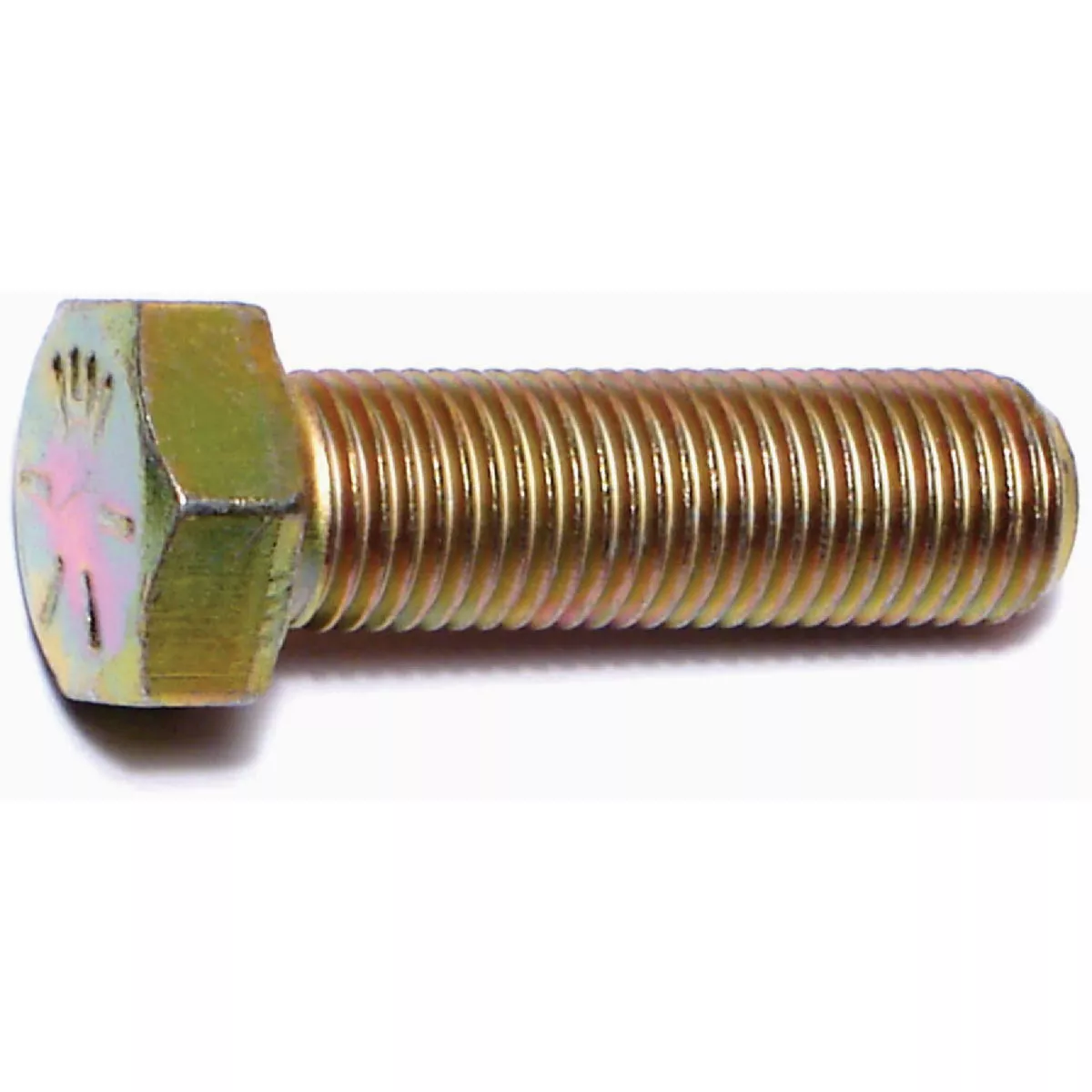 Midwest Fastener 3/8 In.-24 x 1-1/4 In. Zinc Plated Grade 8 Steel Fine Thread Hex Cap Screws (8 Ct.)