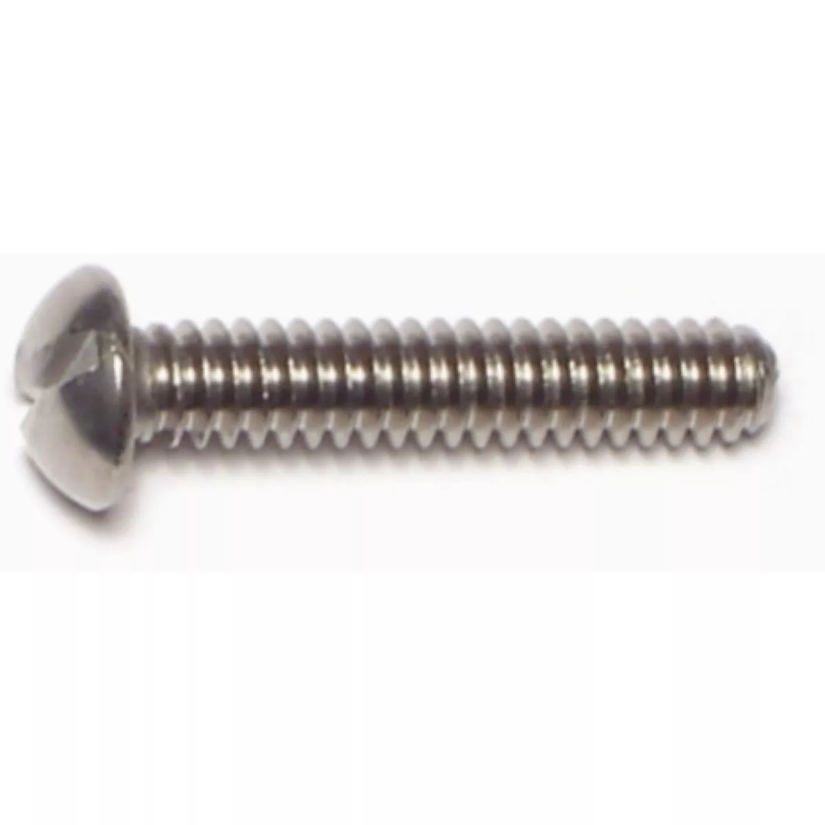 Midwest Fastener #10-24 x 1 In. 18-8 Stainless Steel Coarse Thread Slotted Oval Head Machine Screws (20 Ct.)