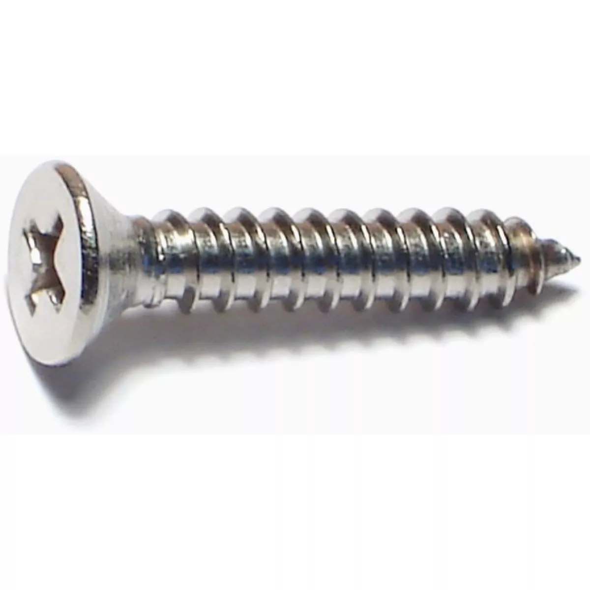 Midwest Fastener #10 x 1 In. 18-8 Stainless Steel Phillips Flat Head Sheet Metal Screws