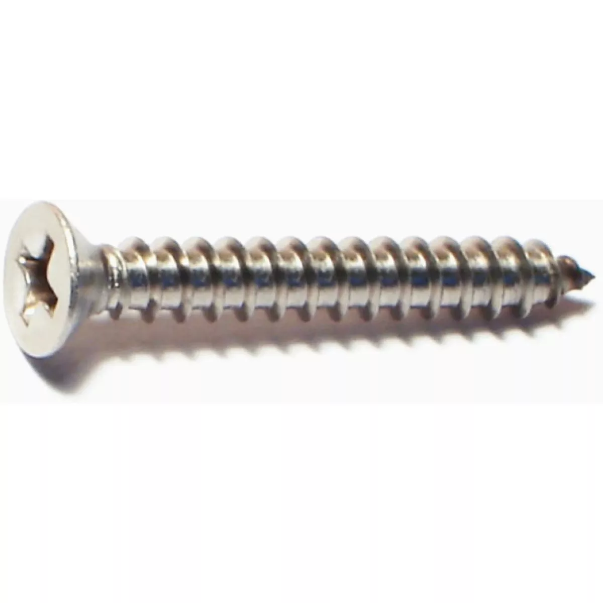 Midwest Fastener #8 x 1-1/4 In. 18-8 Stainless Steel Phillips Flat Head Sheet Metal Screws